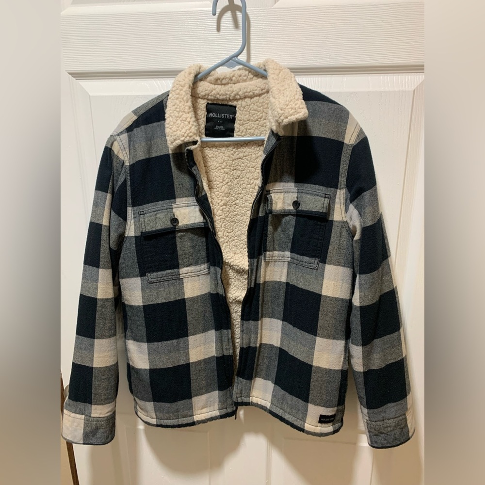 Hollister Sherpa Lined Flannel